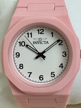 Invicta Celestial Pink/White 40mm Quartz Watch NWT